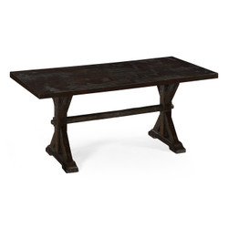 Jonathan Charles Casually Country 72" Solid Dark Ale Dining Table