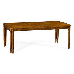Jonathan Charles Casually Country Rectangular Dining Table In Country Walnut