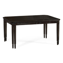 Jonathan Charles Casually Country Rectangular Dining Table In Dark Ale
