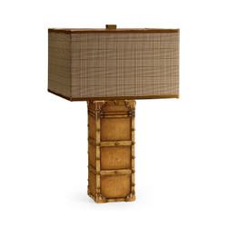 Jonathan Charles Voyager Travel Trunk Style Table Lamp