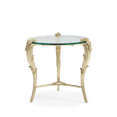 Caracole Fontainebleau Round End Table