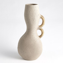 Hourglass Vase - Sandstone