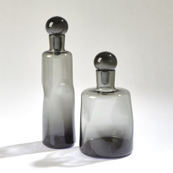 Pinched Decanter - Grey - Tall