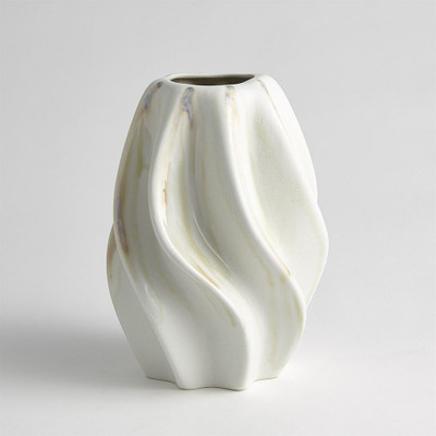 Twist Vase - Ivory