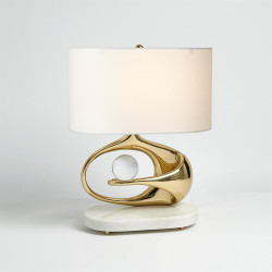 Orbit Lamp - Brass
