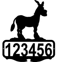 Donkey Custom Address Sign