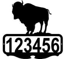 Buffalo  Custom Address Sign