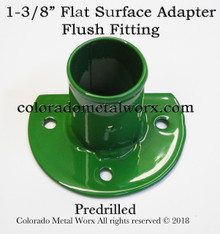Flat Surface Adapter Flush Fitting for 1-3/8" tubing