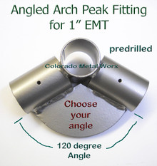 Angled Arch Peak Fitting for 1" EMT