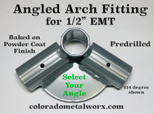 Angled Arch Peak Fitting for 1/2" EMT