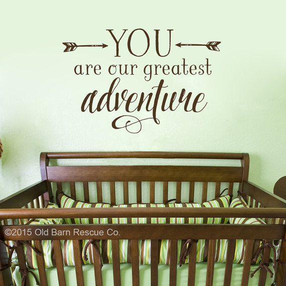 Childrens Wall Decals You are our greatest adventure Old Barn Rescue