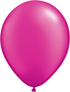 11" Qualatex Pearl Magenta Latex Balloons 100ct #99350