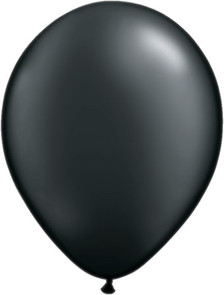 pearl onyx black balloons 