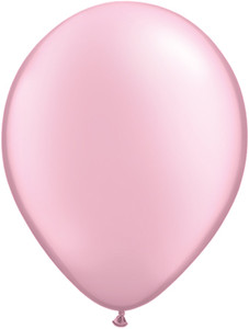 11" Qualatex Pearl Pink Latex Balloons 100ct #43783