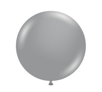 11" Tuf Tex Metallic Silver Latex Balloons 100ct #10032
