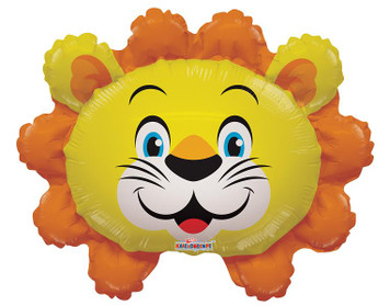 14" Mini Lion Head Mini Shape Balloon 1ct