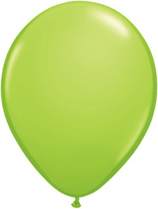 16" Qualatex Lime Green Latex Balloons 50ct #73145