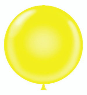 tuf tex round balloons are mcr yellow balloons