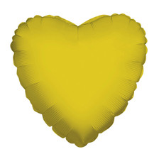 gold heart balloon