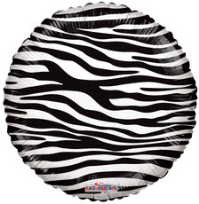 zebra print balloons