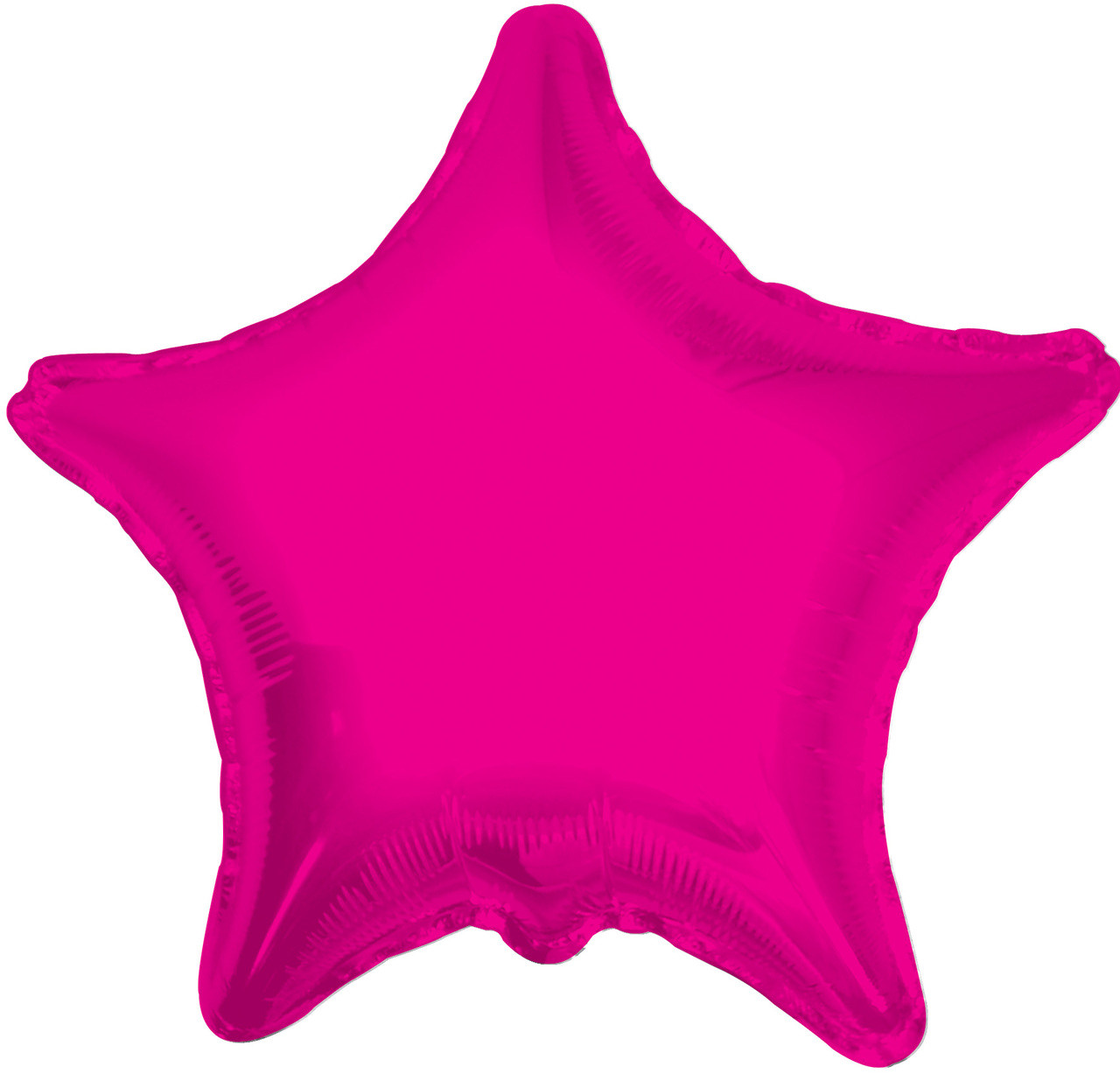 19" Metallic Hot Pink Star Balloons #17862-18