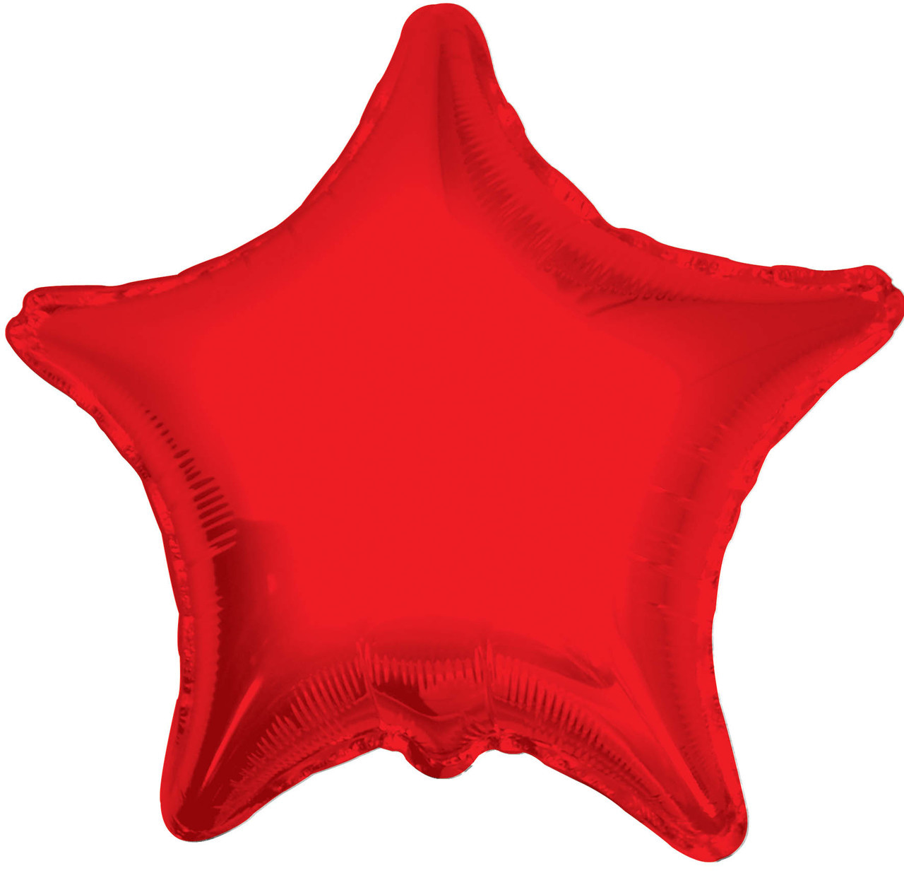 Betallic Foil Balloon 85003P RED STAR THANKS 19,