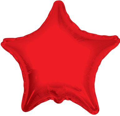 red star balloons