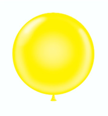24 inch yellow balloons