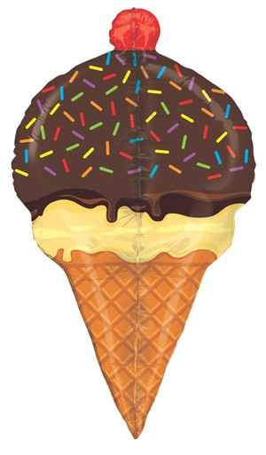 ice cream balloons ice cream cone shape balloon