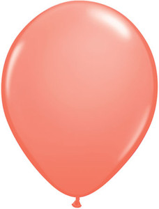 5" Qualatex Coral Latex Balloons 100Bag #24258-5
