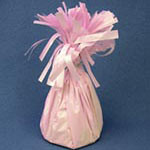 Balloon Weights 6.2 oz Pastel Pink Weight 12 PACK #99989LP