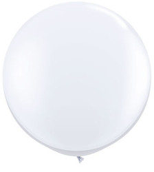 giant white latex balloons