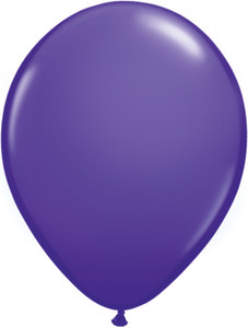 11" Qualatex Purple Violet Latex Balloons  100ct #82699