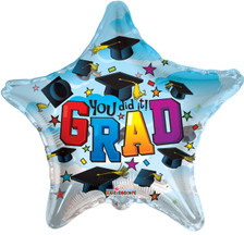 graduation balloons you did it grad