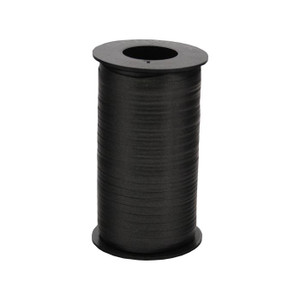 Black Thin Curling Ribbon 3/16"x1500' #126