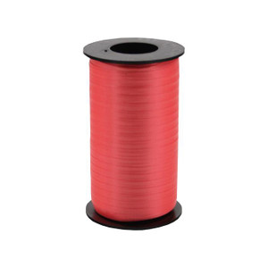 Red Wide Curling Ribbon 3/8"x750' #313