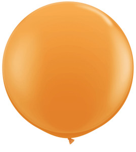 36" Qualatex Round Orange Balloons 1ct #42736