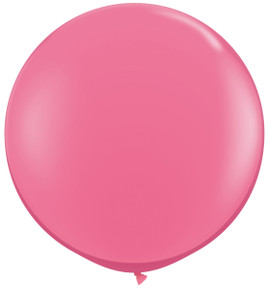 36" Qualatex Rose Round Balloons 1ct #43640