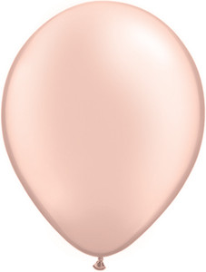 5" Qualatex Pearl Peach Latex Balloons 100Bag #43591-5