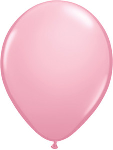 5" Qualatex Pink Latex Balloons 100Bag #43575-5