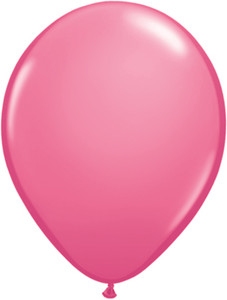 5" Qualatex Rose Latex Balloons 100Bag #43600-5