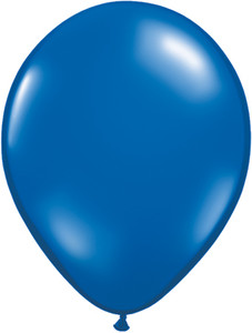 5" Qualatex Sapphire Blue Latex Balloons 100Bag #43602-5