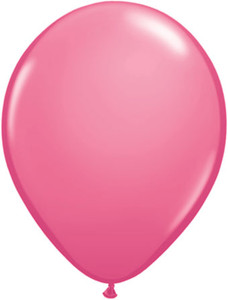 rose balloons 16" rose color latex balloons
