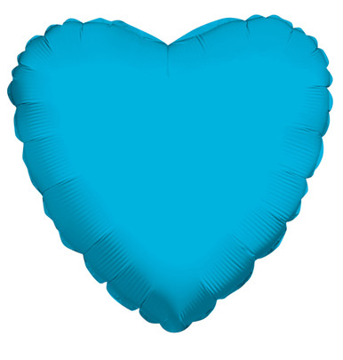 turquoise heart balloon