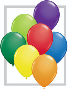 5 inch qualatex carnival assortment latex balloons