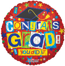 congrats grad balloon