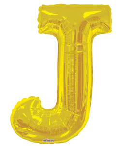 letter j balloons gold letter balloons