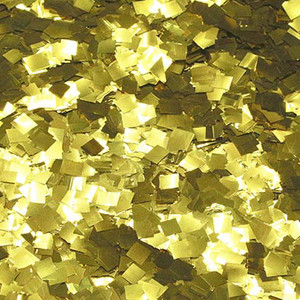 Confetti Gold Metallic Glitter Confetti 1LB Bag