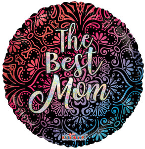 the best mom helium foil balloon