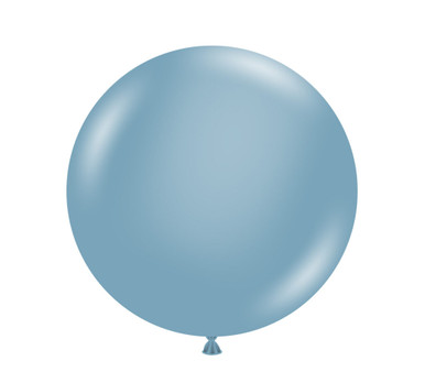 24"  balloons Blue Slate balloons tuf tex balloons